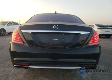 2015 Mercedes-Benz S 63 Amg z USA, uszkodzony, nr VIN WDDUG7JB8FA154339